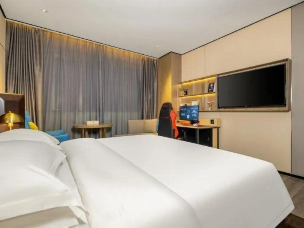 Bed in Echarm Plus Hotel Nanning East Station