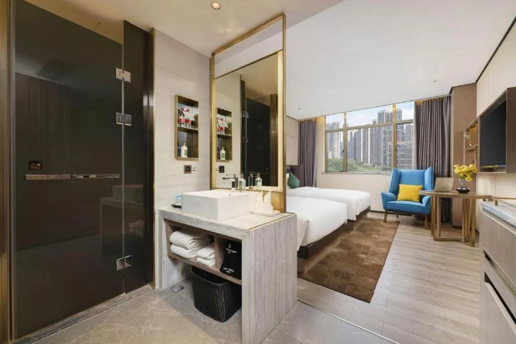 Bed in Echarm Plus Hotel Nanning East Station