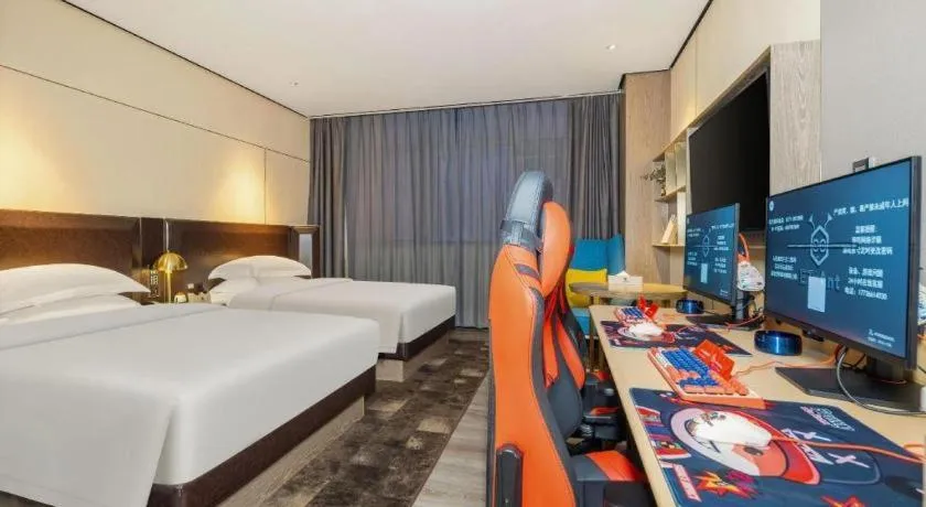 Bed in Echarm Plus Hotel Nanning East Station