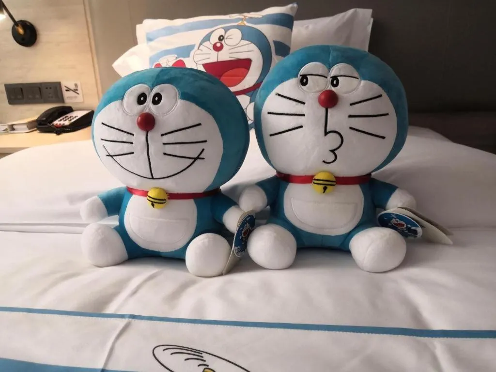 Bed in Echarm Hotel Nanning the MixC Exhibition Center Metro Station