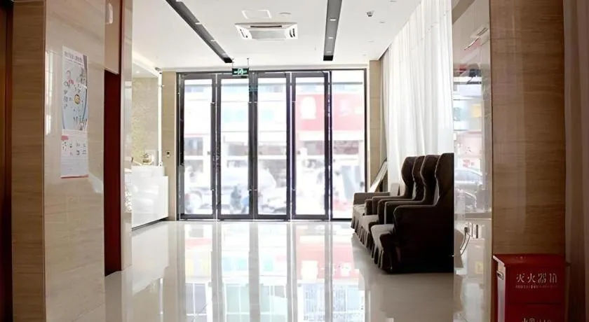 Bed in JTOUR Inn Yizhou Hechi College Pedestrian Street