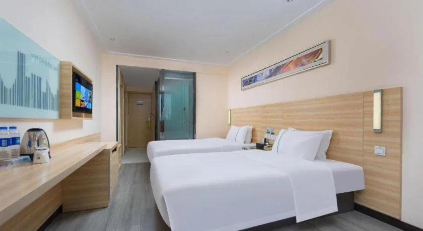Bed in City Comfort Inn Wuhan Zhongnan Road Fujiaopo
