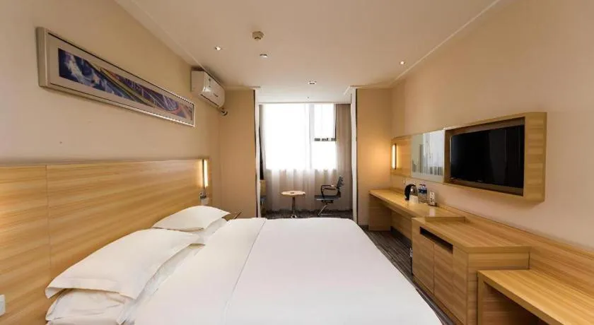 Bed in City Comfort Inn Wuhan Zhongnan Road Fujiaopo