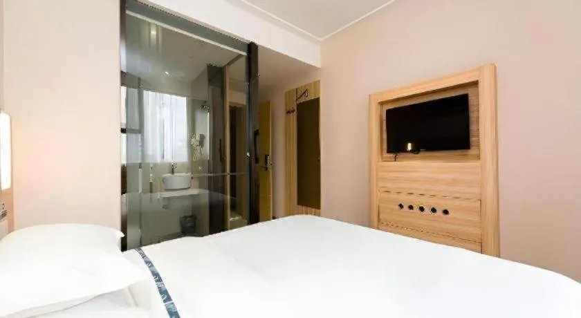 Bed in City Comfort Inn Wuhan Zhongnan Road Fujiaopo