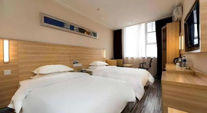 Bed in City Comfort Inn Wuhan Zhongnan Road Fujiaopo