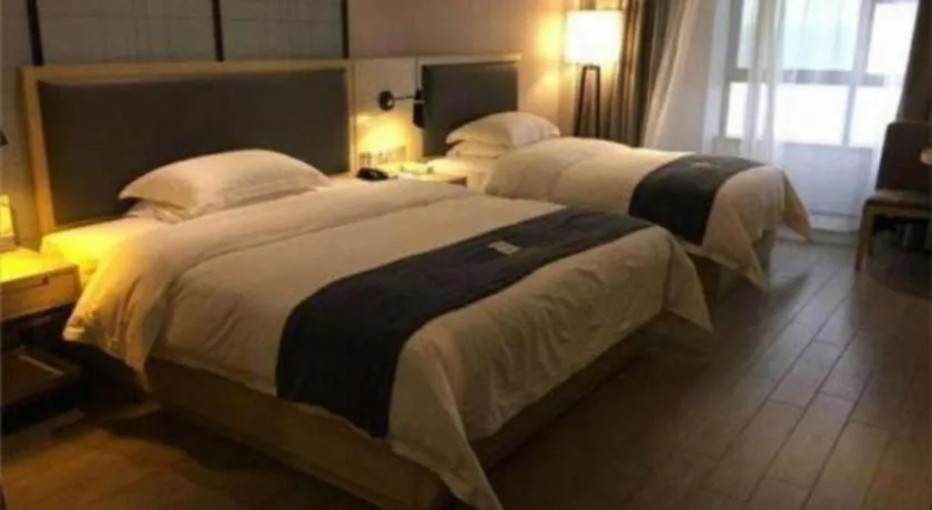 Bed in Echarm Hotel Nanning Qingxiu Mountain