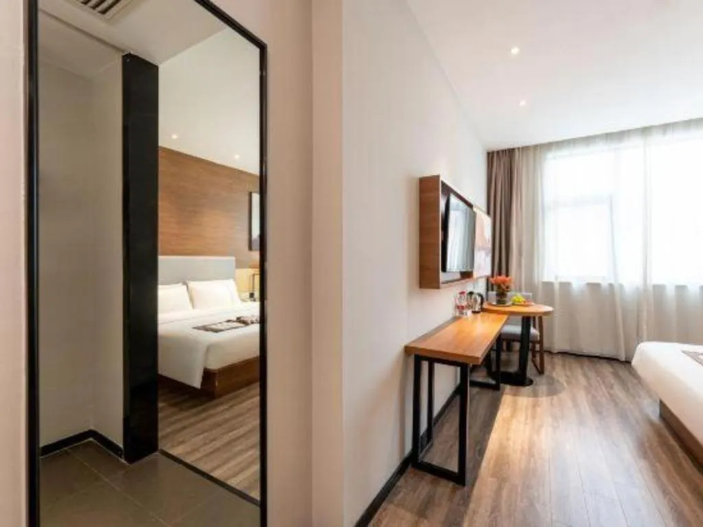 Bed in JTOUR Inn Yulin Railway Station Industrial Products Market