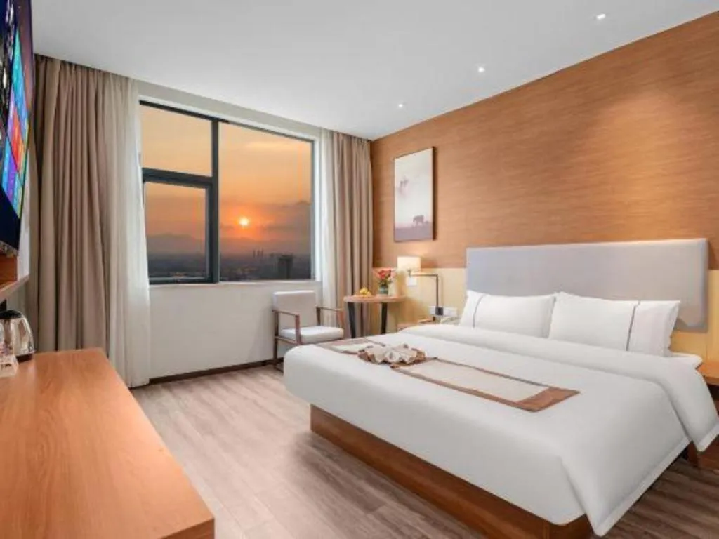 Bed in JTOUR Inn Yulin Railway Station Industrial Products Market