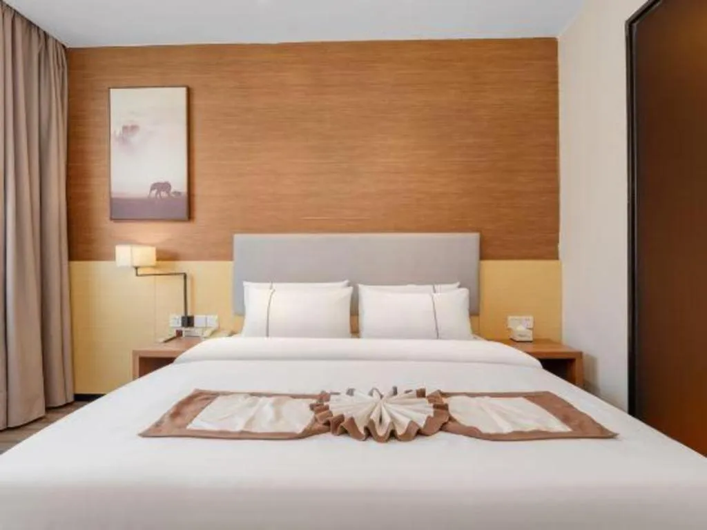 Bed in JTOUR Inn Yulin Railway Station Industrial Products Market