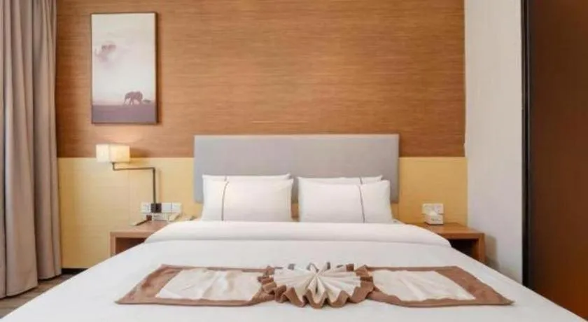 Bed in JTOUR Inn Yulin Railway Station Industrial Products Market