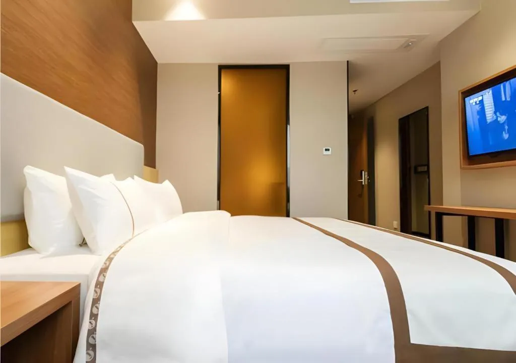 Bed in JTOUR Inn Yulin Railway Station Industrial Products Market