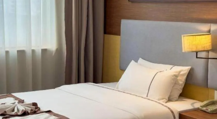 Bed in JTOUR Inn Yulin Railway Station Industrial Products Market