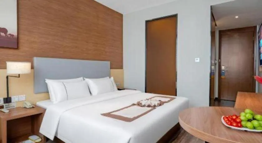 Bed in JTOUR Inn Yulin Railway Station Industrial Products Market