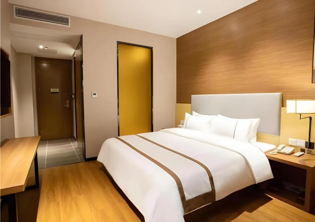 Bed in JTOUR Inn Yulin Railway Station Industrial Products Market