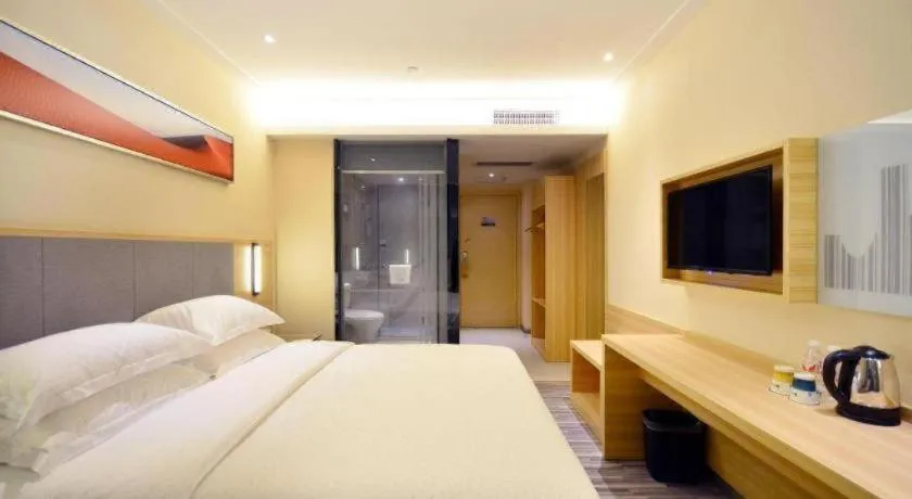 Bed in City Comfort Inn Wuhan University Guangbutun Metro Station