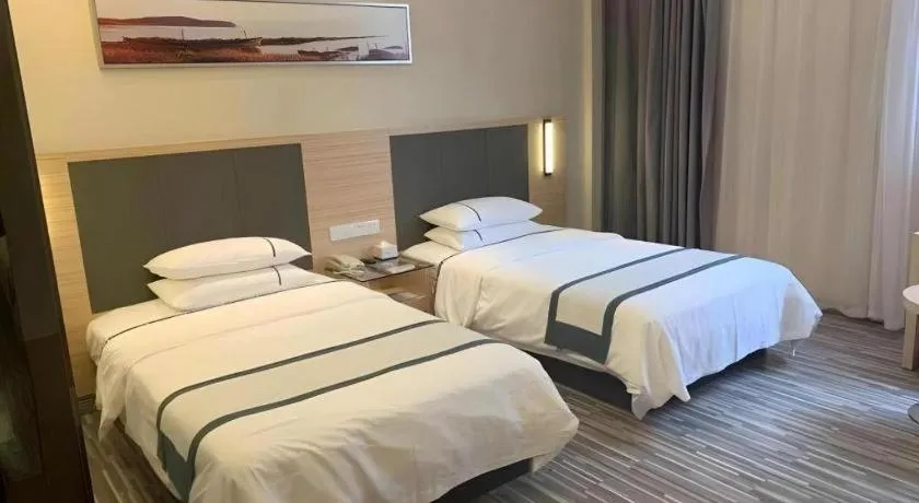 Bed in City Comfort Inn Wuhan University Guangbutun Metro Station