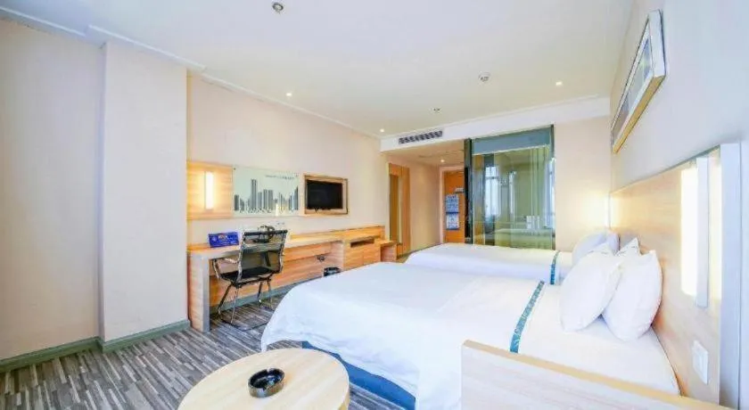 Bed in City Comfort Inn Wuhan University Guangbutun Metro Station