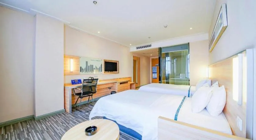 Bed in City Comfort Inn Wuhan University Guangbutun Metro Station