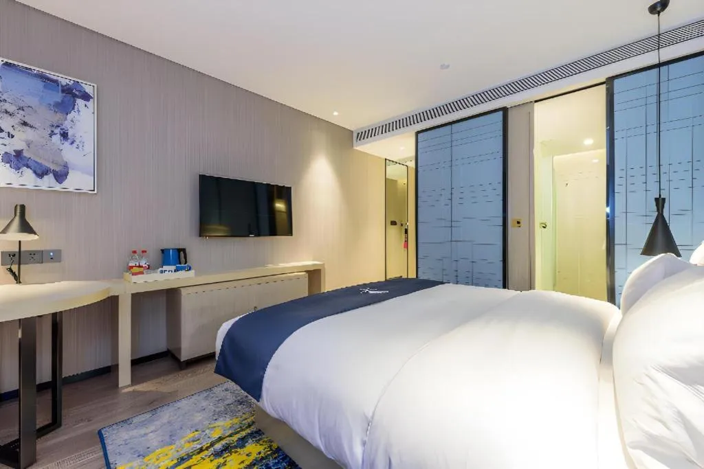Bed in Echarm Hotel Nanning Baisha Avenue Tingjiang Interchange BBK