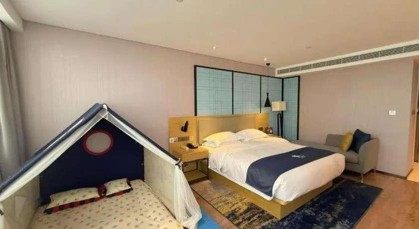 Bed in Echarm Hotel Nanning Baisha Avenue Tingjiang Interchange BBK