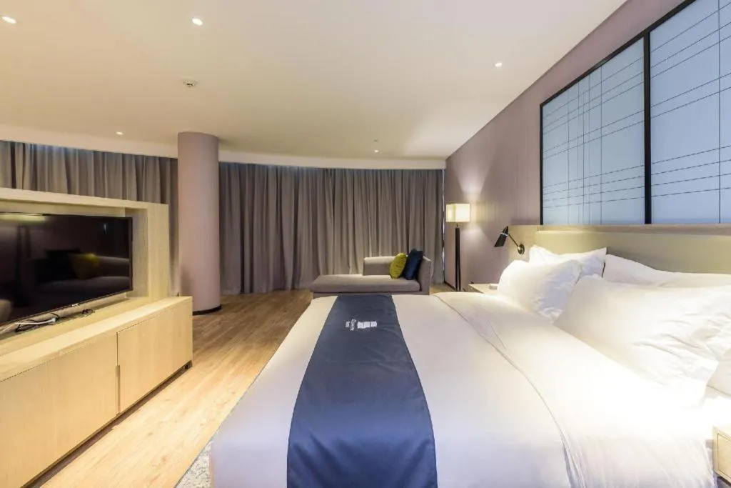 Bed in Echarm Hotel Nanning Baisha Avenue Tingjiang Interchange BBK