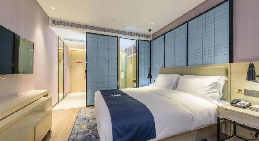 Bed in Echarm Hotel Nanning Baisha Avenue Tingjiang Interchange BBK