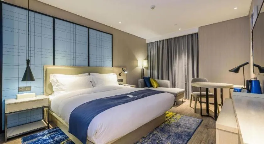 Bed in Echarm Hotel Nanning Baisha Avenue Tingjiang Interchange BBK