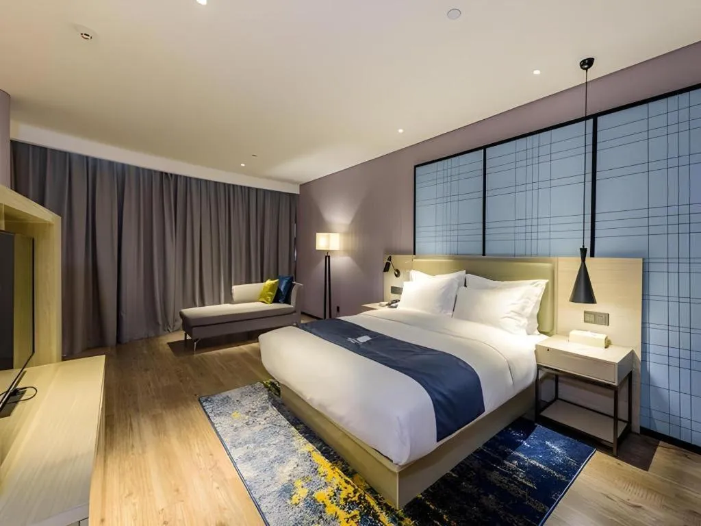 Bed in Echarm Hotel Nanning Baisha Avenue Tingjiang Interchange BBK