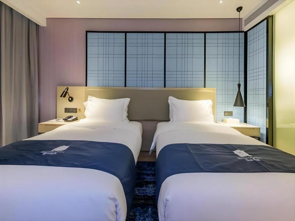 Bed in Echarm Hotel Nanning Baisha Avenue Tingjiang Interchange BBK