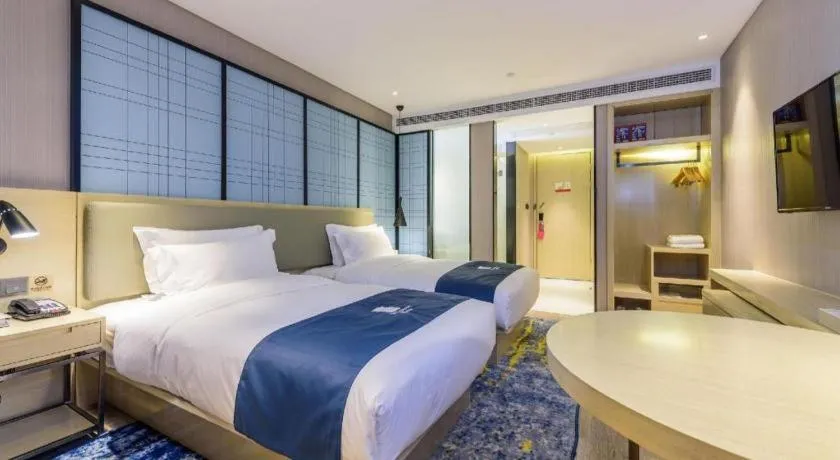 Bed in Echarm Hotel Nanning Baisha Avenue Tingjiang Interchange BBK