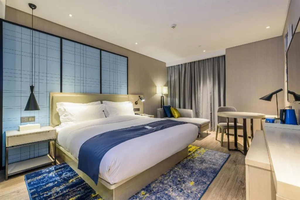 Bed in Echarm Hotel Nanning Baisha Avenue Tingjiang Interchange BBK