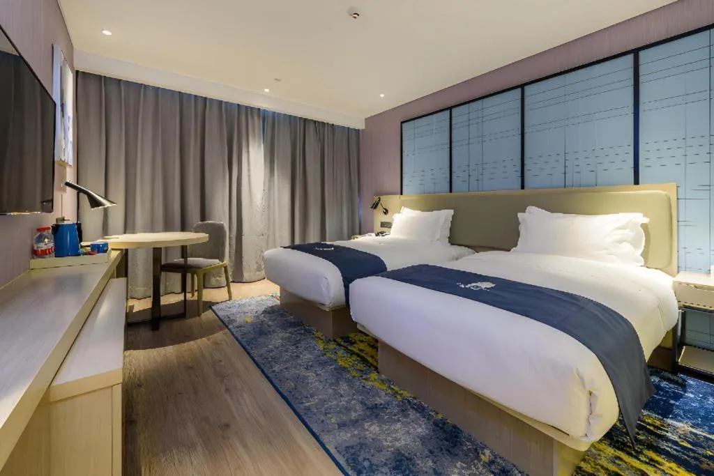 Bed in Echarm Hotel Nanning Baisha Avenue Tingjiang Interchange BBK
