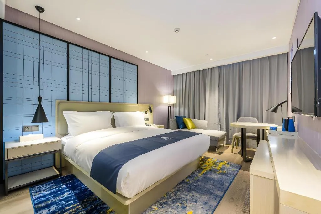 Bed in Echarm Hotel Nanning Baisha Avenue Tingjiang Interchange BBK