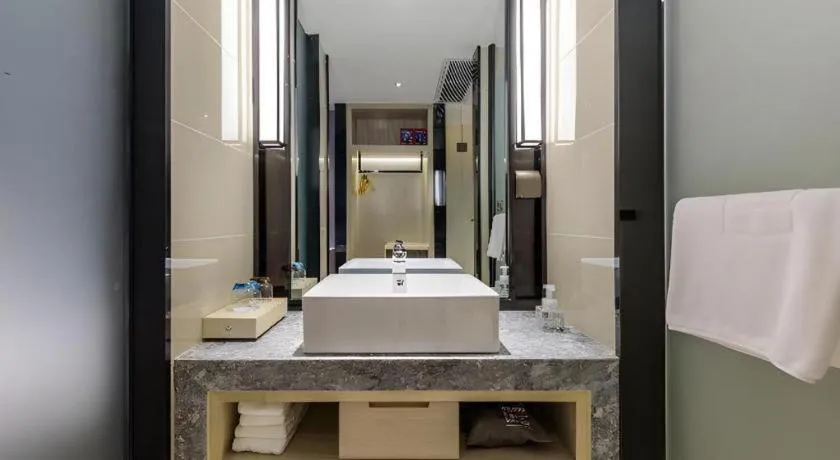 Bed in Echarm Hotel Nanning Baisha Avenue Tingjiang Interchange BBK