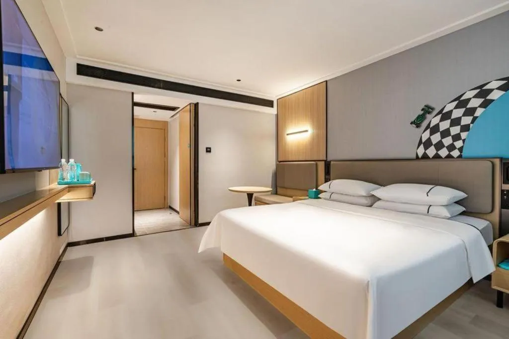 Bed in City Comfort Inn Wuhan Pangxiejia Metro Station