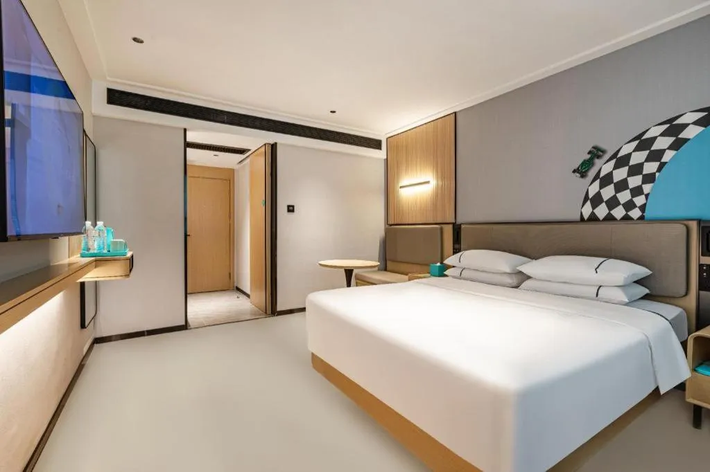 Bed in City Comfort Inn Wuhan Pangxiejia Metro Station