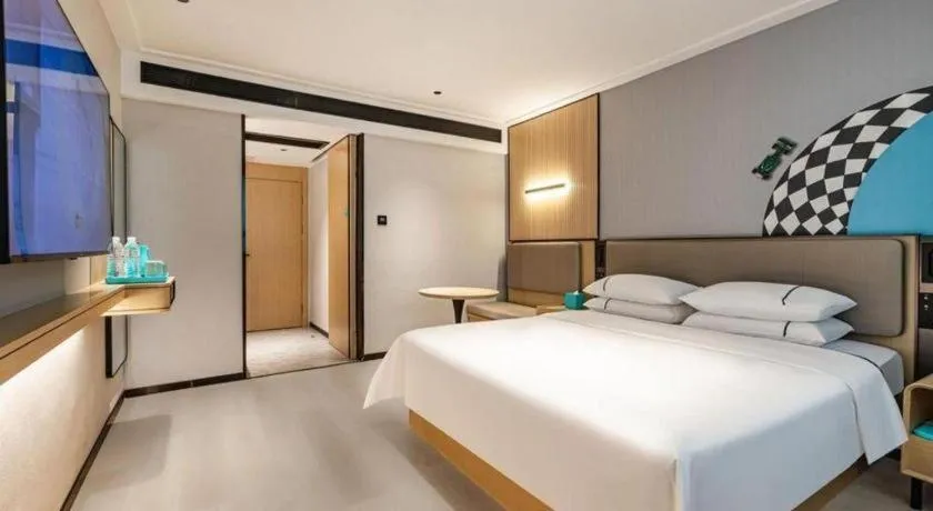 Bed in City Comfort Inn Wuhan Pangxiejia Metro Station