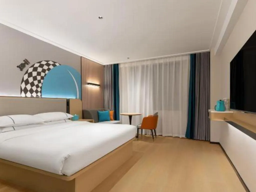 Bed in City Comfort Inn Wuhan Pangxiejia Metro Station