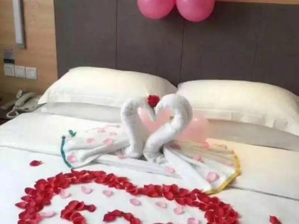 Bed in JTOUR Inn Guigang Life Port High-speed Railway Station