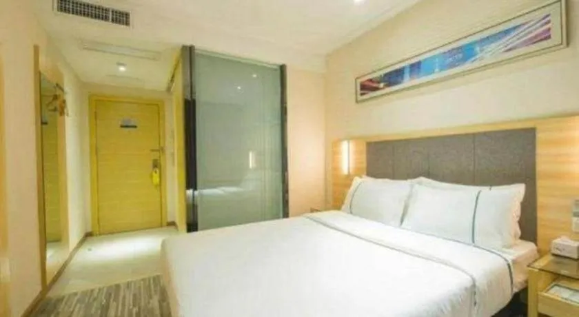 Bed in City Comfort Inn Wuhan Wuchang Railway Station East Square