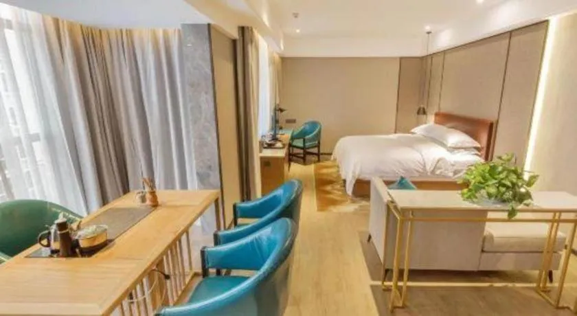 Bed in Borrman Hotel Liuzhou Guizhong Avenue Liugao