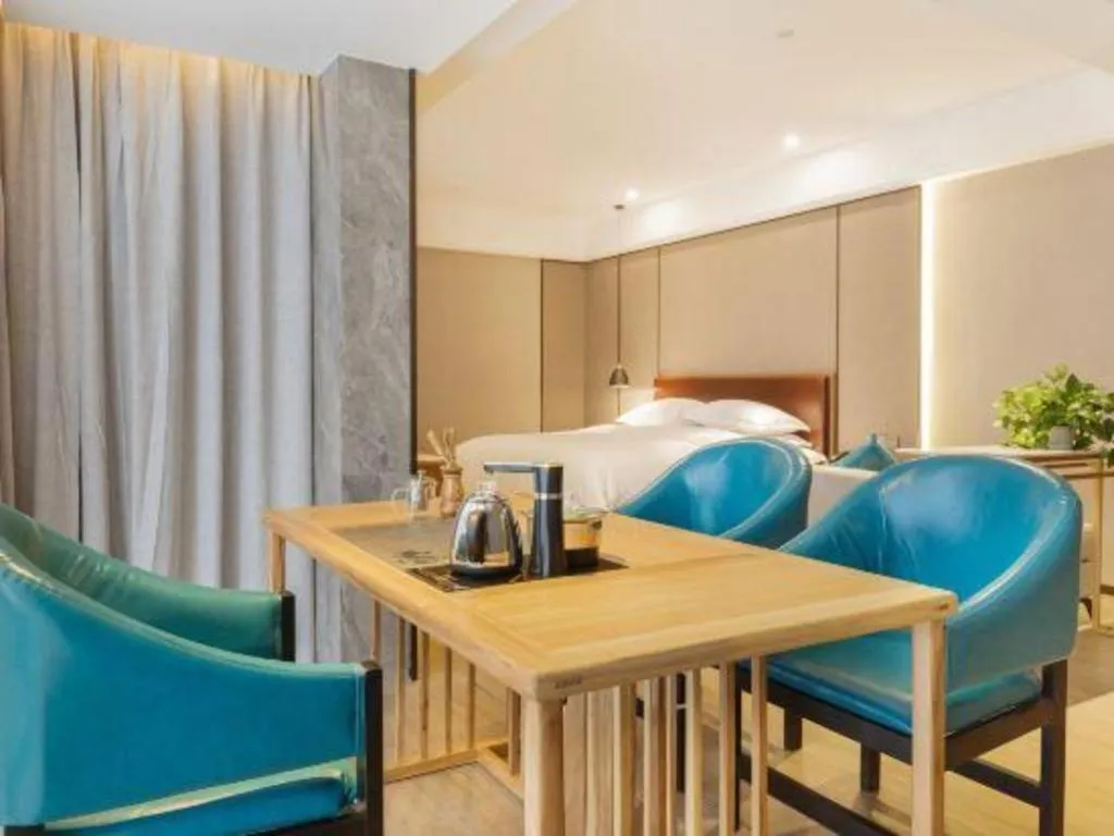 Bed in Borrman Hotel Liuzhou Guizhong Avenue Liugao