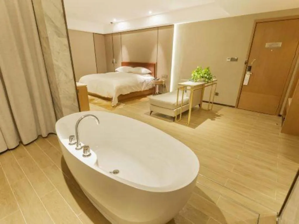 Bed in Borrman Hotel Liuzhou Guizhong Avenue Liugao