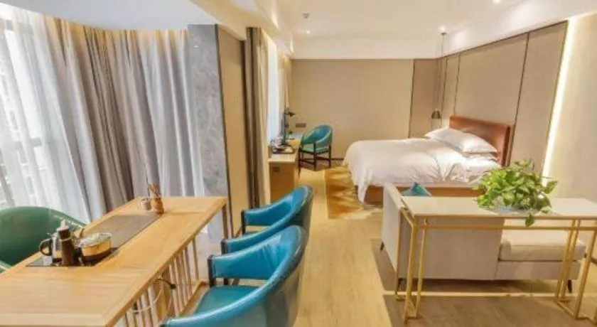 Bed in Borrman Hotel Liuzhou Guizhong Avenue Liugao