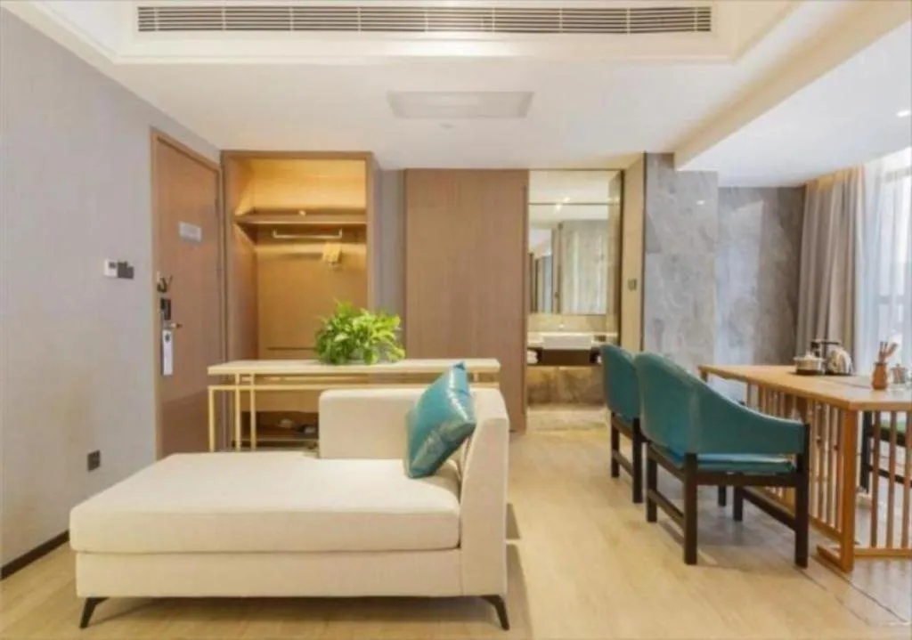 Bed in Borrman Hotel Liuzhou Guizhong Avenue Liugao