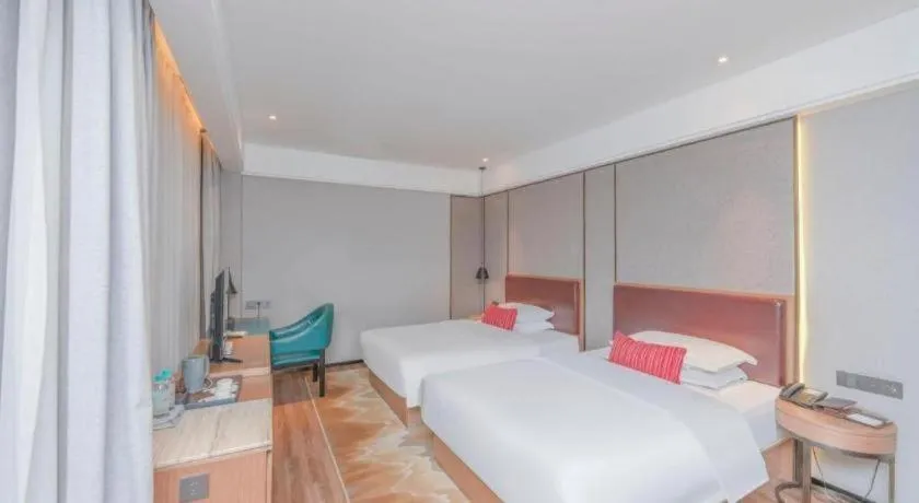 Bed in Borrman Hotel Liuzhou Guizhong Avenue Liugao