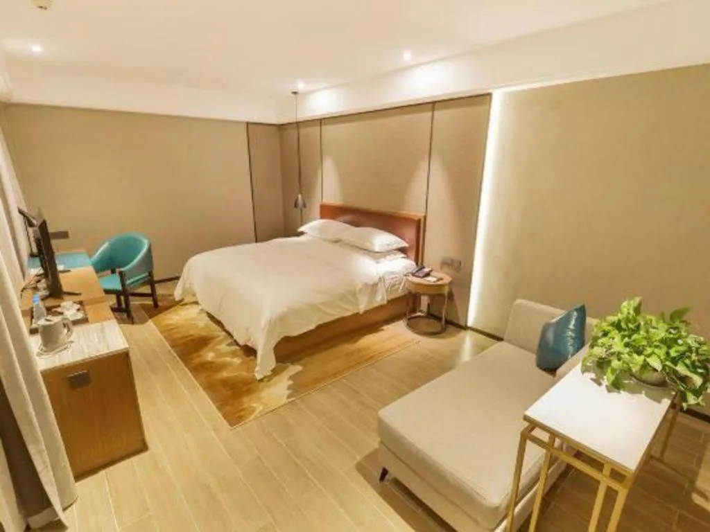 Bed in Borrman Hotel Liuzhou Guizhong Avenue Liugao