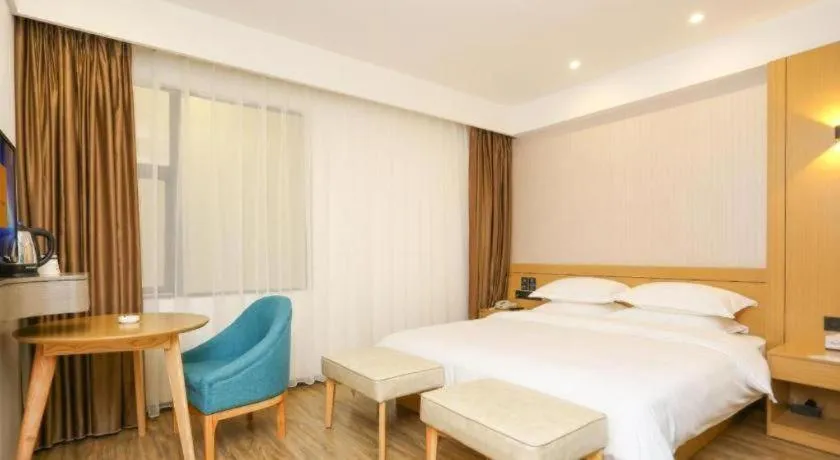 Bed in City Comfort Inn Guangzhou Jiahe Wanggang Metro Station Police Academy Changhong