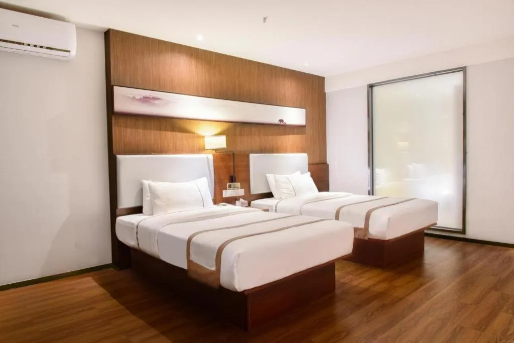 Bed in Jtour Inn Xianning Chongyang Taoxi Avenue