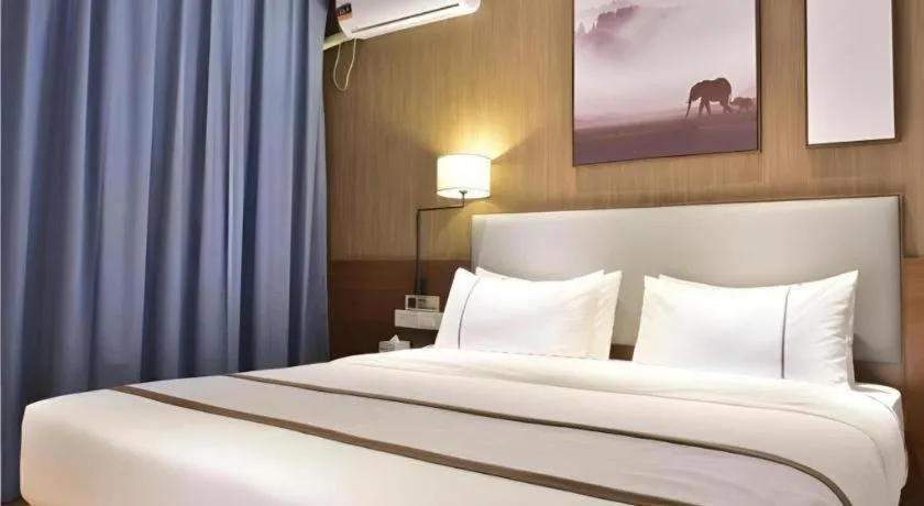 Bed in Jtour Inn Xianning Chongyang Taoxi Avenue